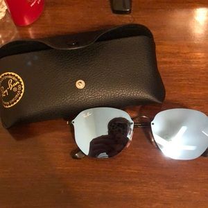 Ray ban mirror sun glasses